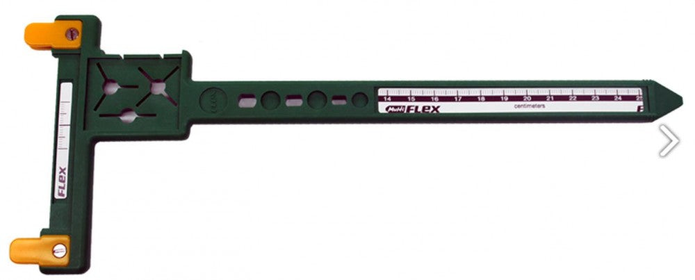 Multiflex grün Bogensport Tool, Sehnenmaßstab, Checker